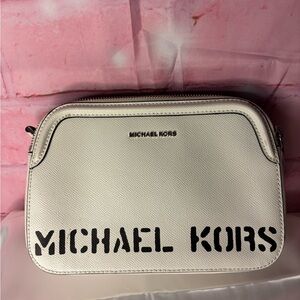 Michael Kors White Crossbody Bag